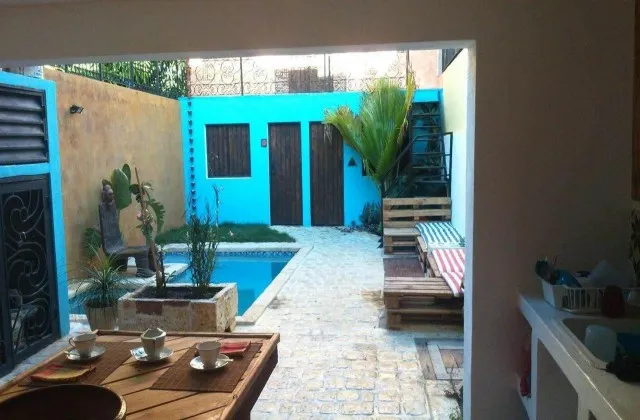 La Choza Guesthouse Santo Domingo Zone Coloniale Piscine